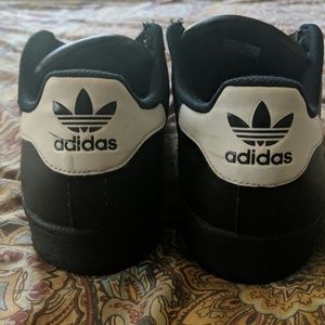 Black Mens Superstar Adidas